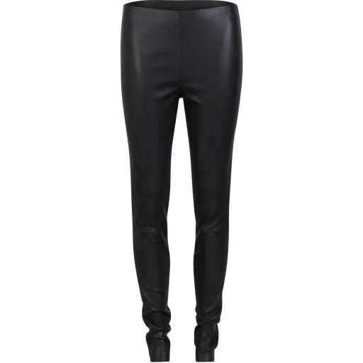 Coster Copenhagen Læder Leggings sort