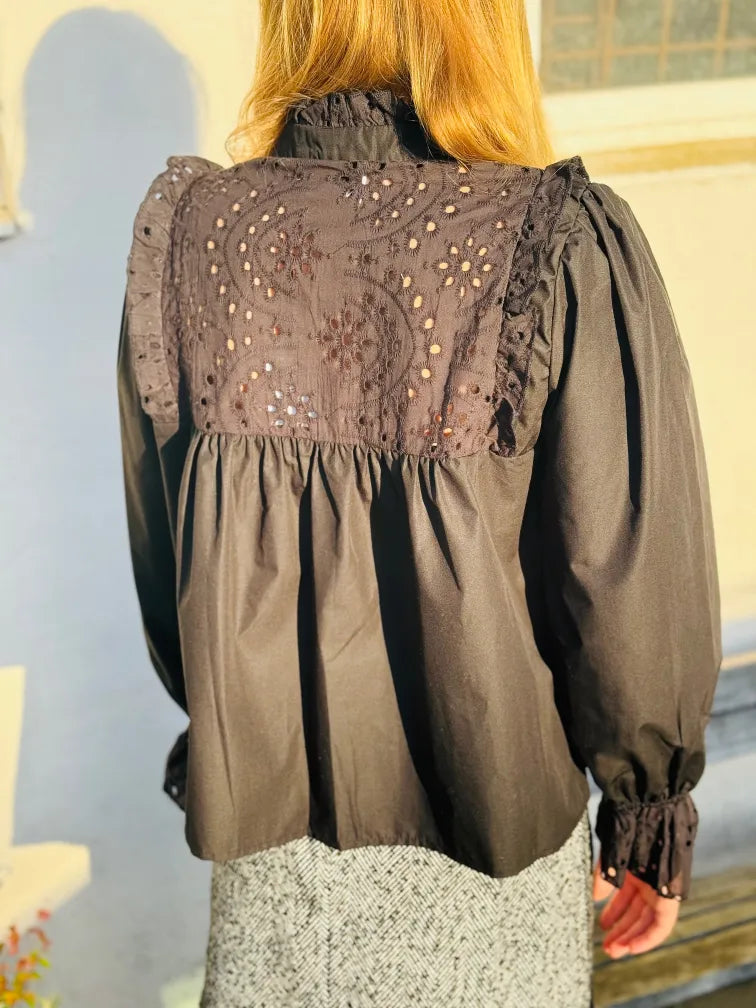 Noella Bluse Jaelynn Blå