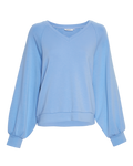 Moss Copenhagen Sweatshirt Nelina Ima Q Blå