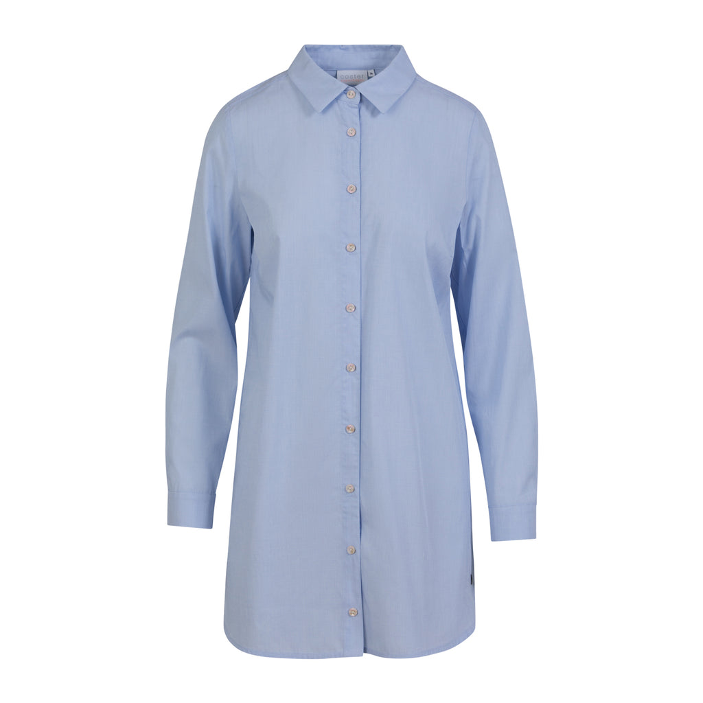 Coster Copenhagen Oversized Skjorte Oxford Blå