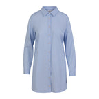 Coster Copenhagen Oversized Skjorte Oxford Blå