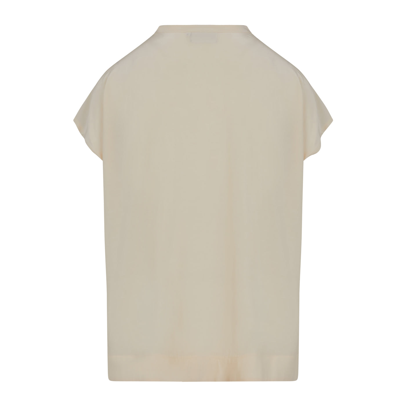 Coster Copenhagen Top med krave Creme