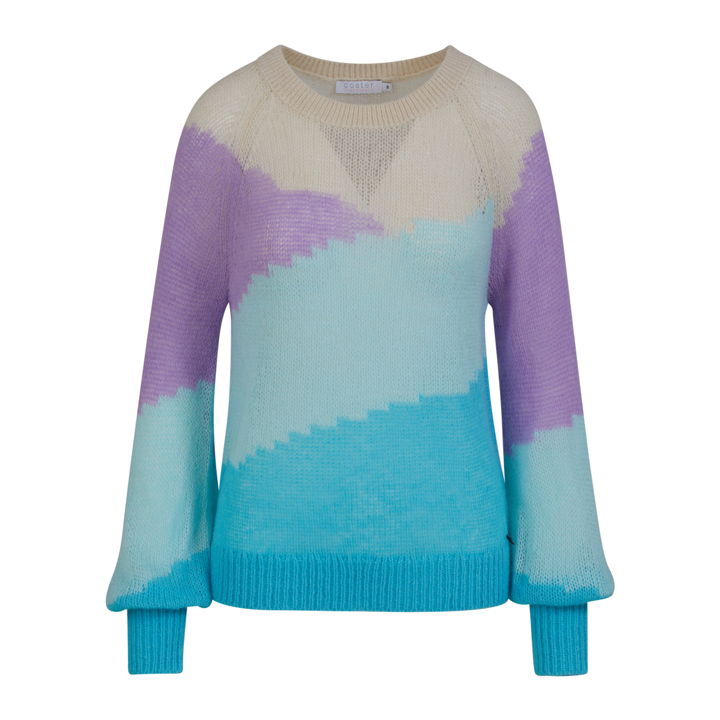 Coster Copenhagen Strik Intarsia Blå