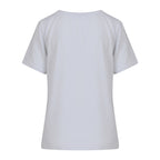 Coster Copenhagen T-shirt med Grafitti Logo Hvid / Pink