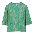 Coster Copenhagen Top Grafisk Print
