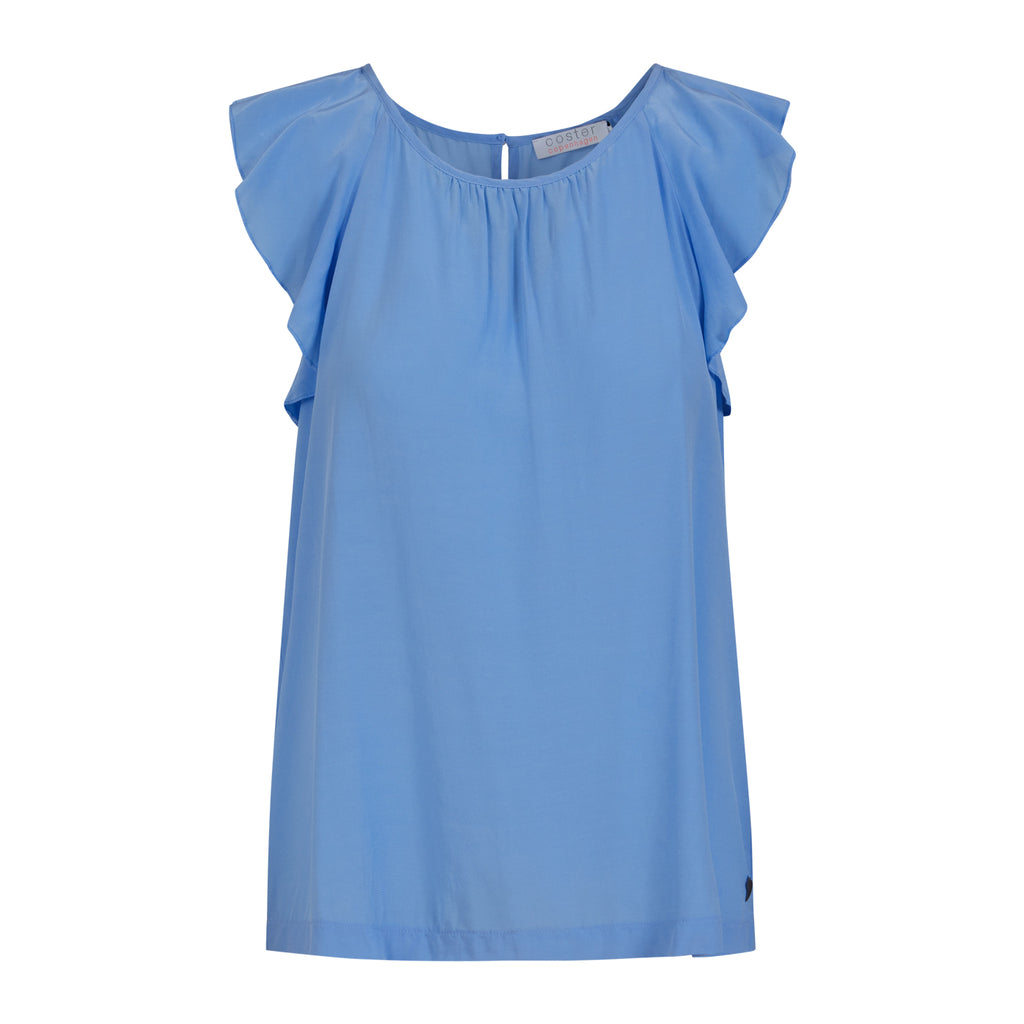 Coster Copenhagen Top m. puf ærmer