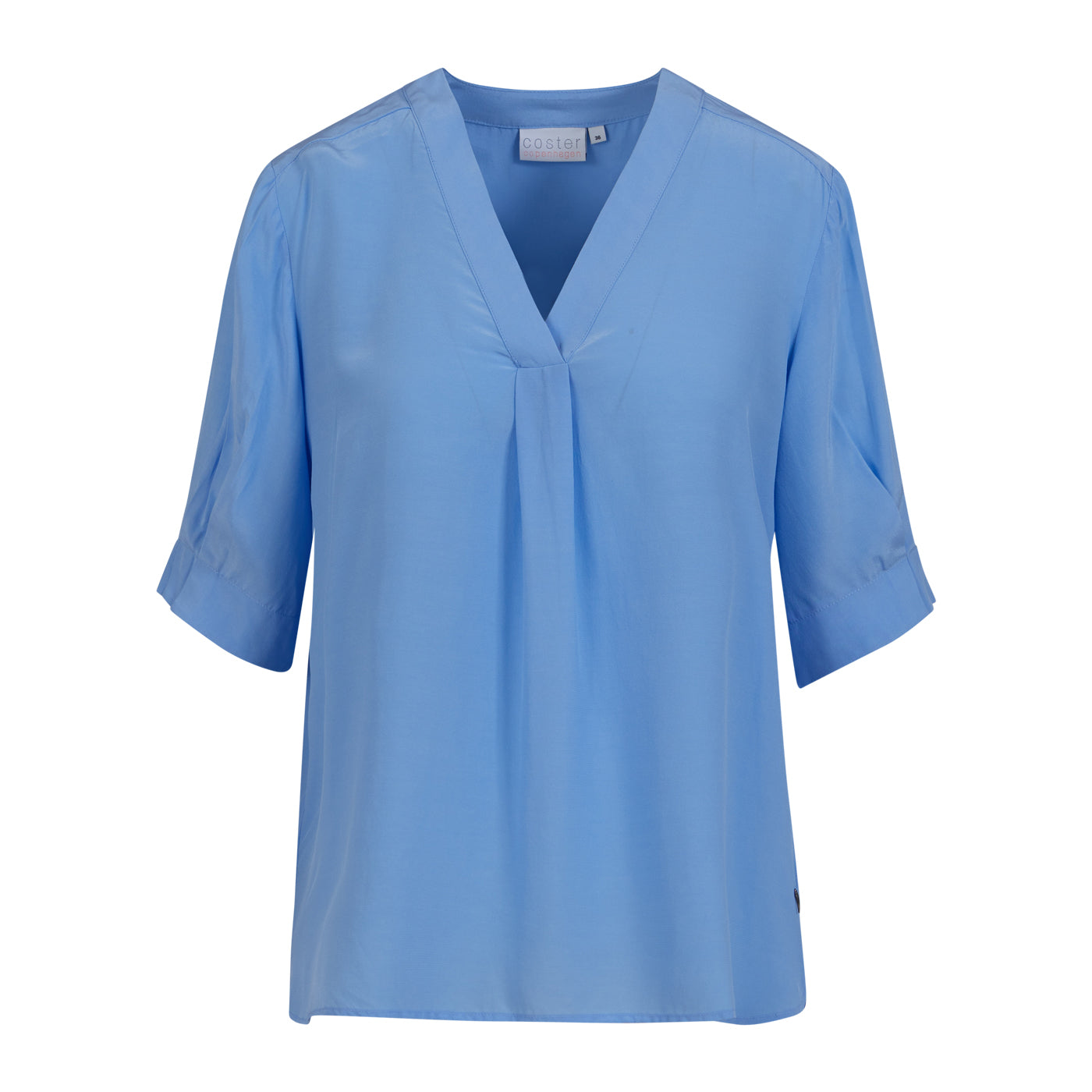 Coster Copenhagen Kortærmet Skjorte Blå