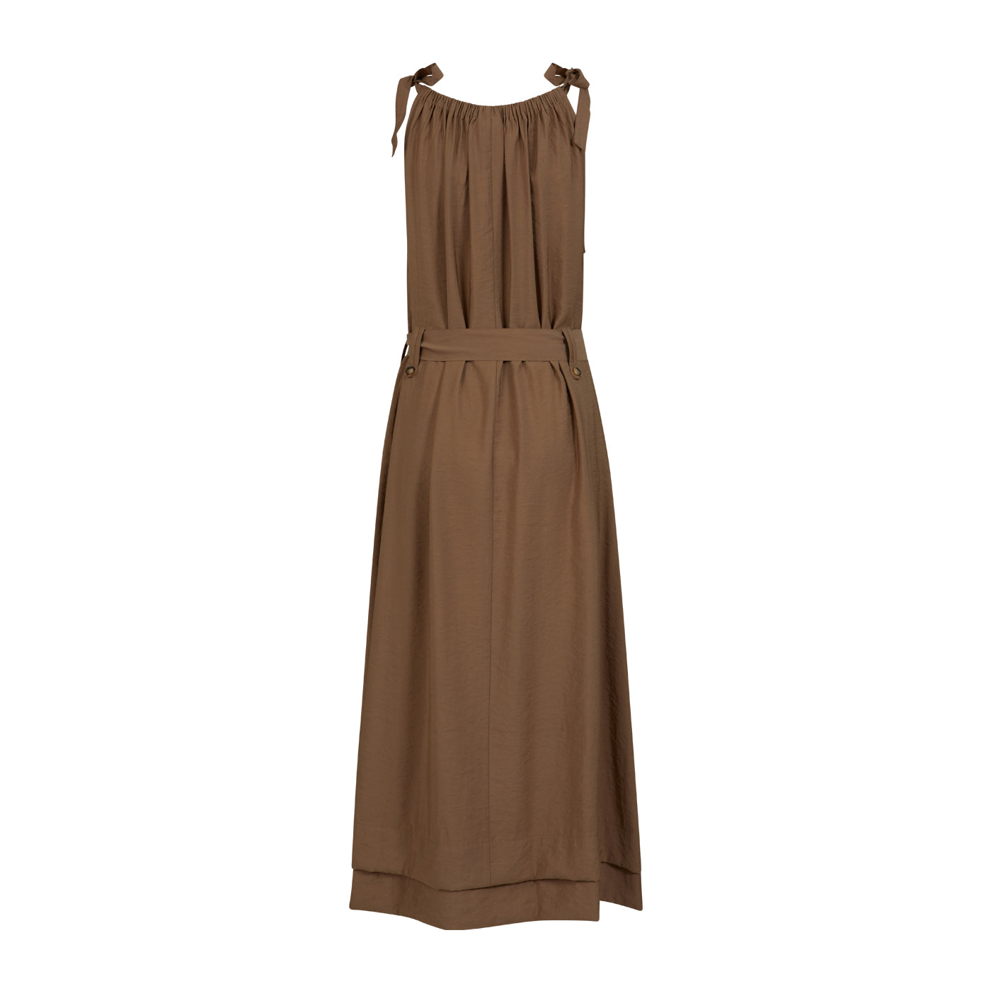 Coster Copenhagen Kjole m. bælte Beige