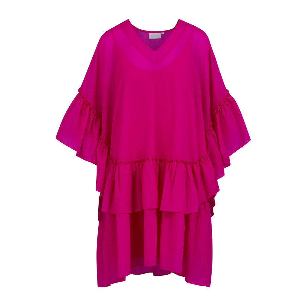 Coster Copenhagen Kjole m. Overskæringer Pink