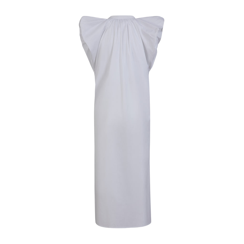 Coster Copenhagen Kjole m. Puf Ærmer Hvid