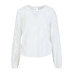 Coster Copenhagen Bluse Ballon Ærmer Off White