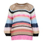 Coster Copenhagen Strik Stribet Multi