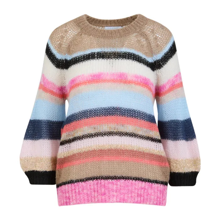 Coster Copenhagen Strik Stribet Multi