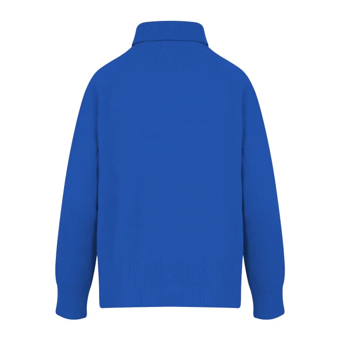 Coster Copenhagen Strik Rullekrave Blå