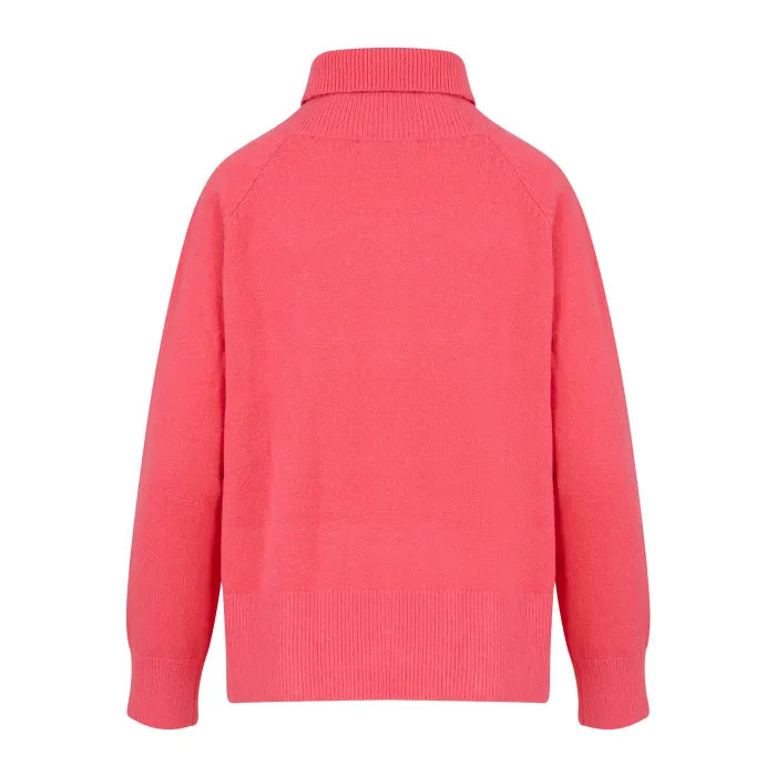 Coster Copenhagen Strik Rullekrave Blå