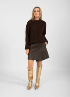 Coster Copenhagen Strik Chunky Brun