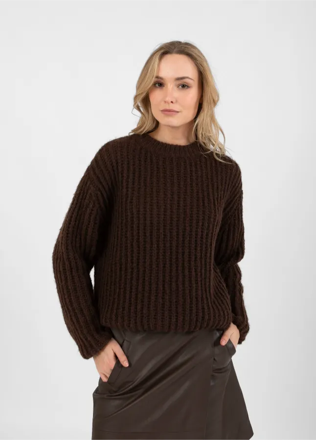 Coster Copenhagen Strik Chunky Brun