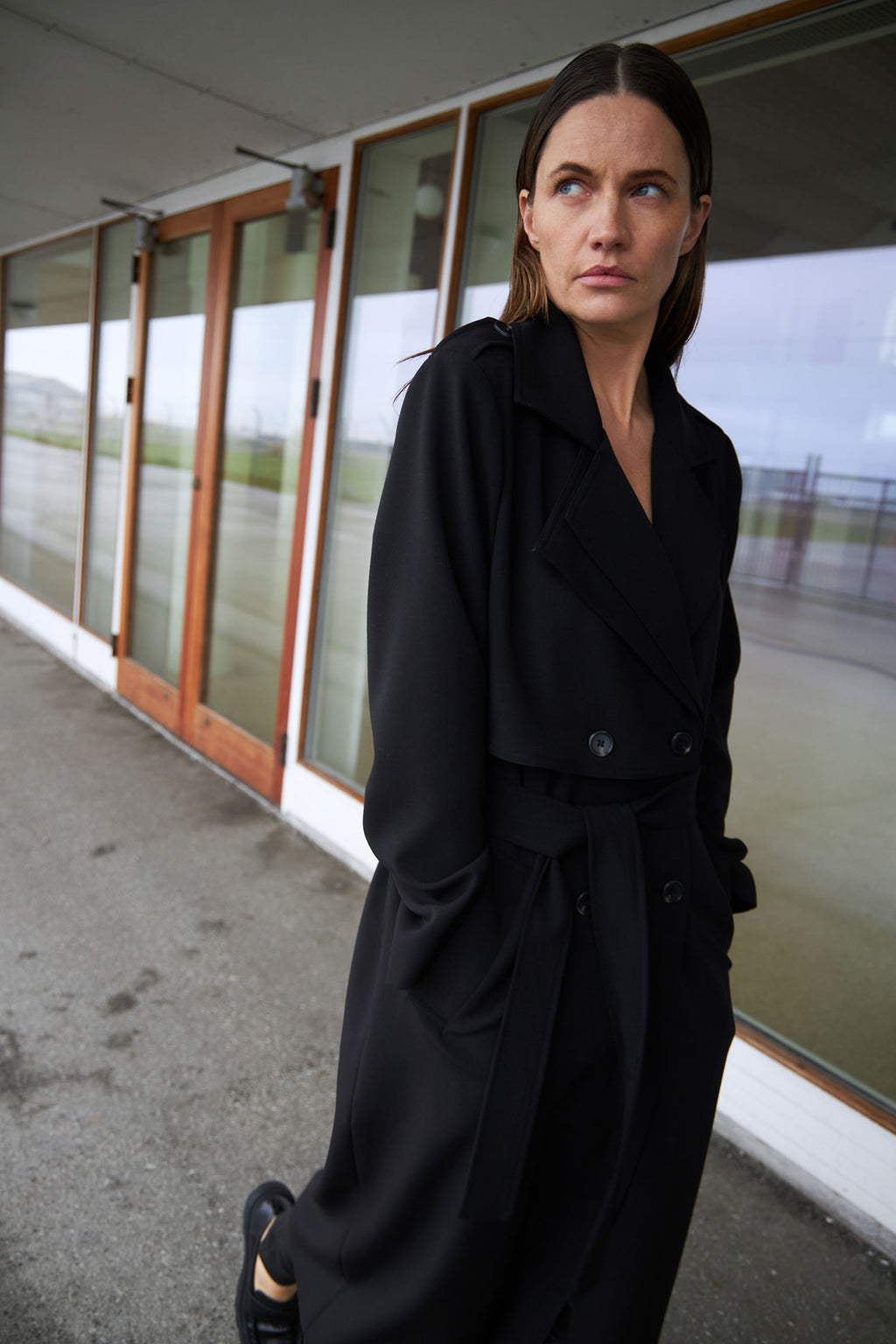 Coster Copenhagen Trench Coat Sort