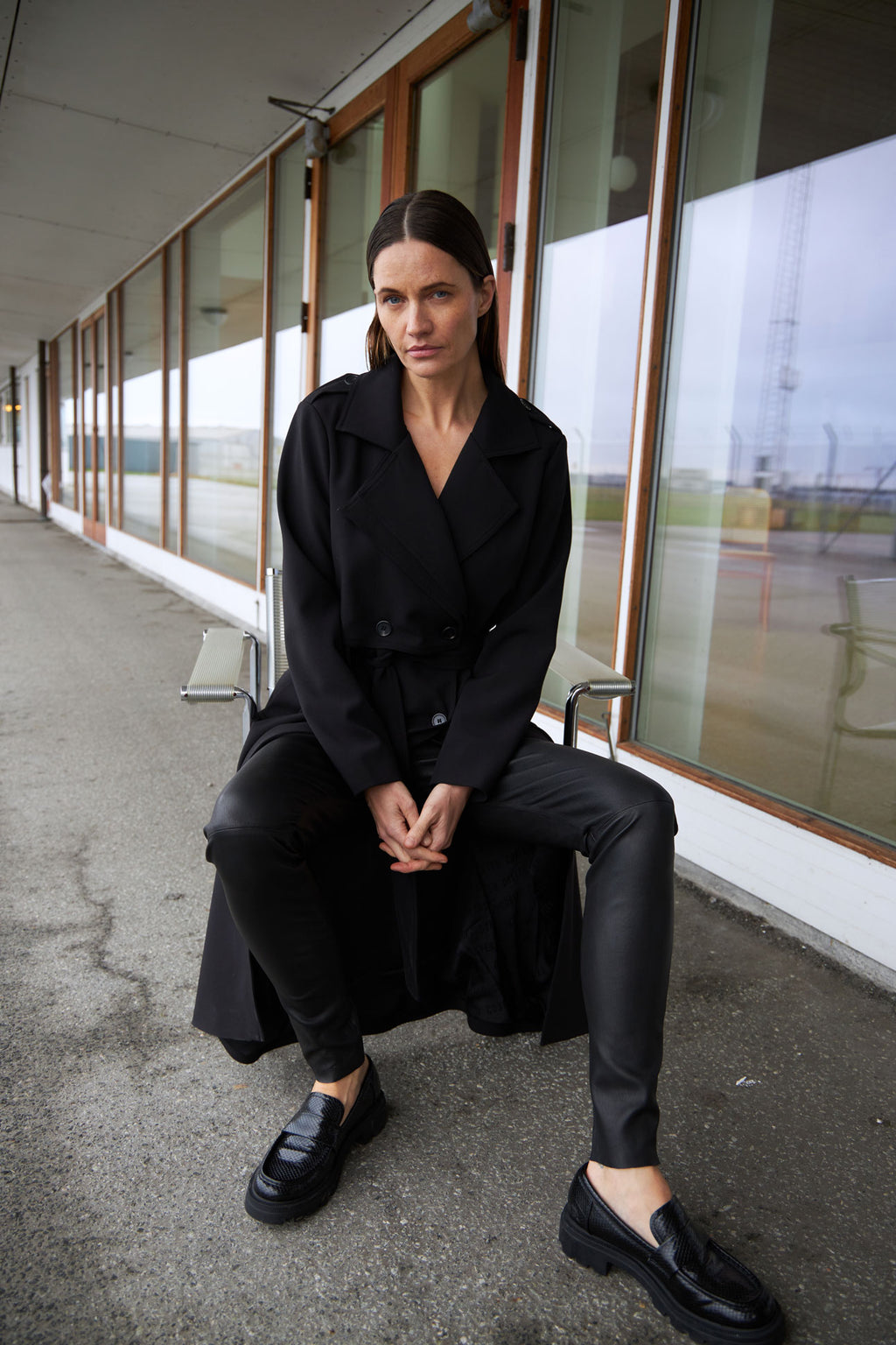 Coster Copenhagen Trench Coat Sort