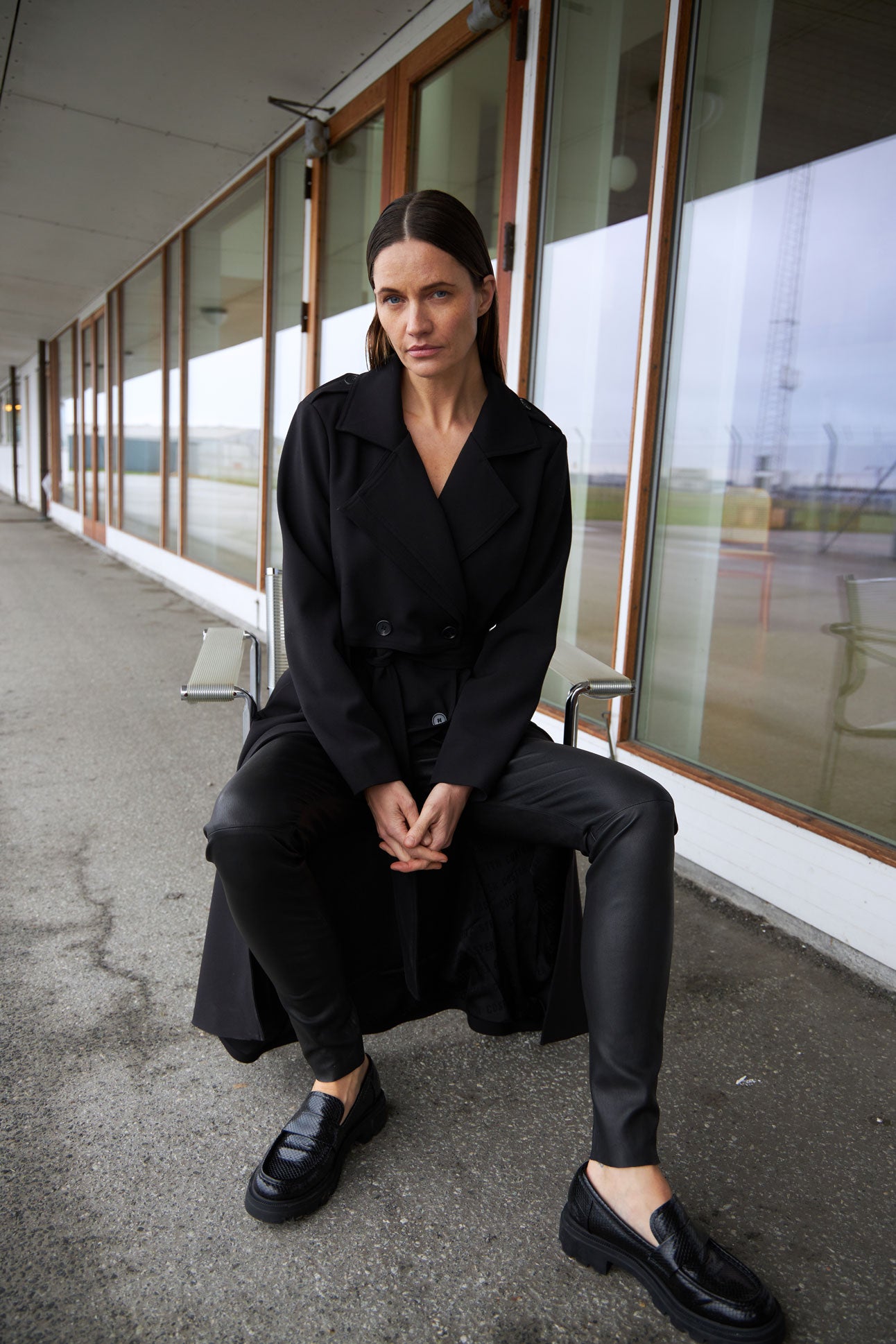 Coster Copenhagen Trench Coat Sort