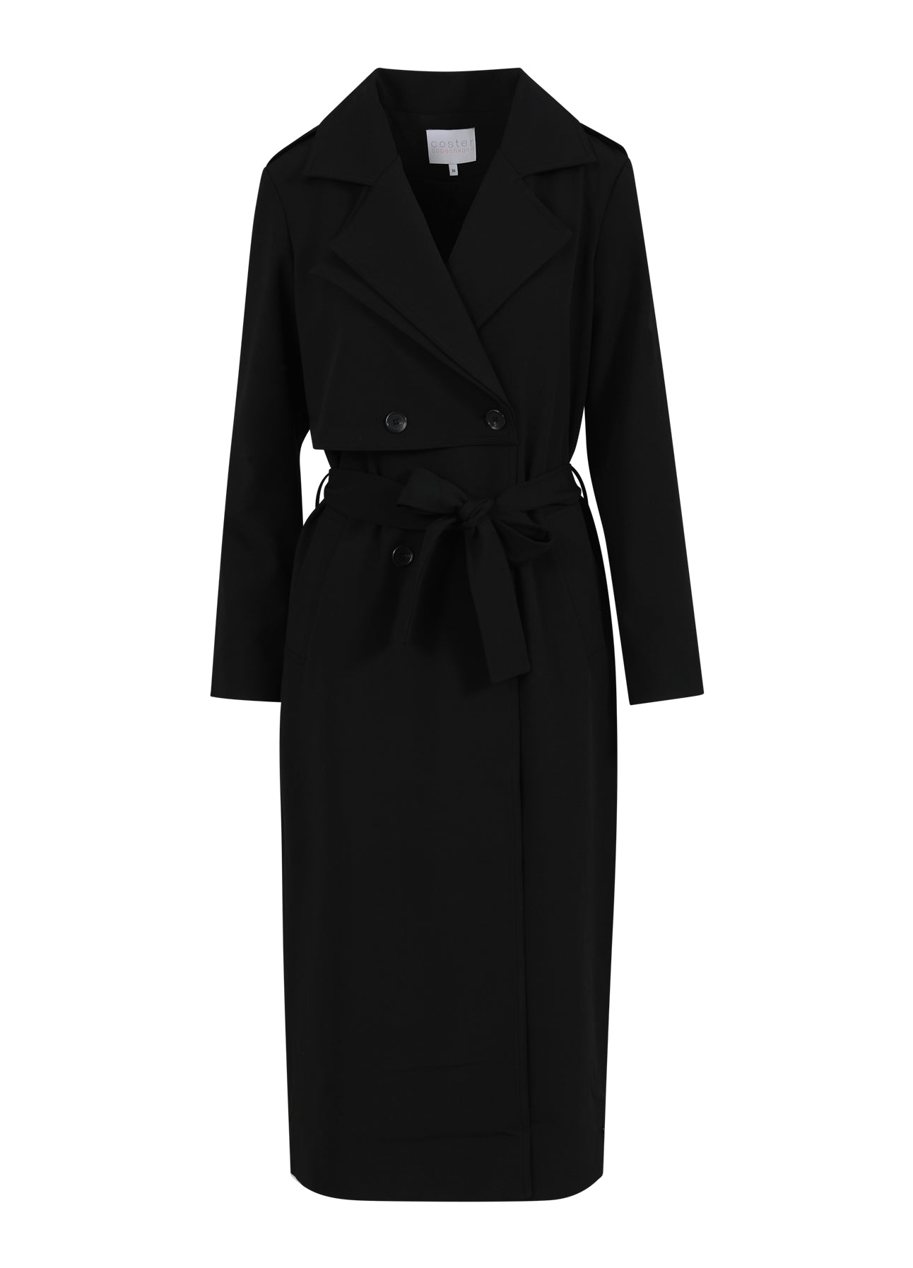 Coster Copenhagen Trench Coat Sort