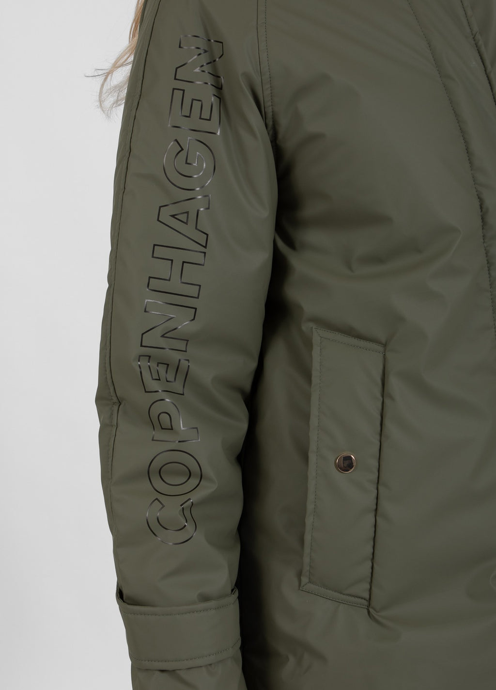 Coster Copenhagen - Vinter Regnjakke Grøn