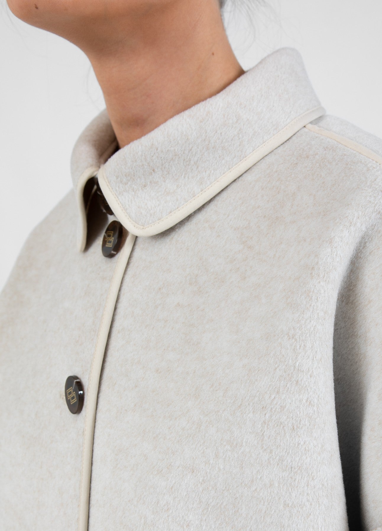 Coster Copenhagen Kort Jakke Creme