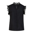 Coster Copenhagen Top m. Flæser