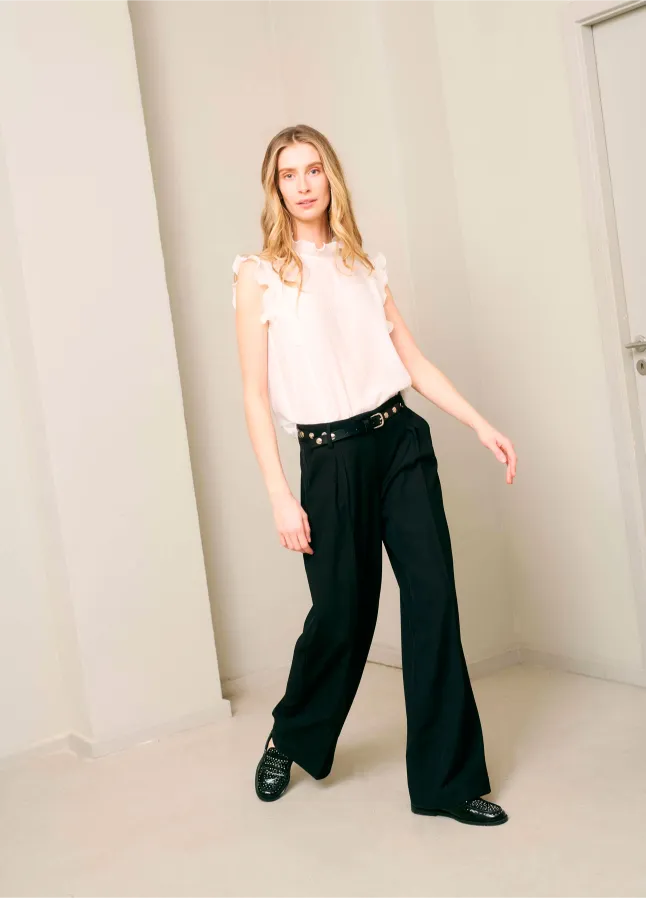 Coster Copenhagen Top m. Flæser