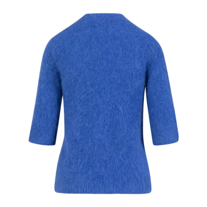 Coster Copenhagen Kortærmet Strik Blå