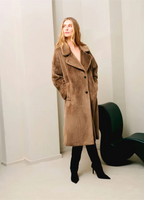 Coster Copenhagen Jakke Fake Fur Beige