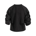 Coster Copenhagen Bluse M. Puff Ærme Sort