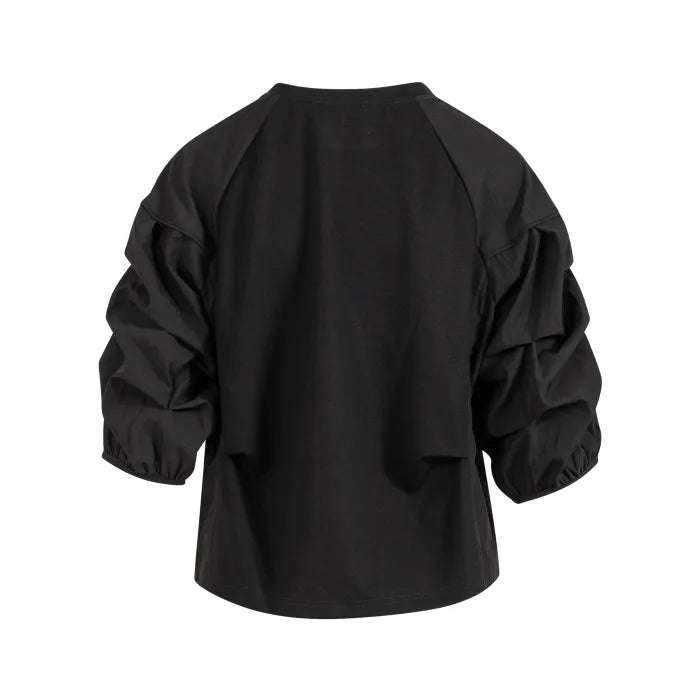 Coster Copenhagen Bluse M. Puff Ærme Sort
