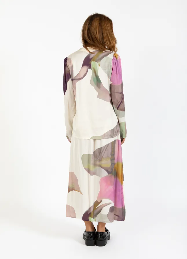 Coster Copenhagen Bluse m. Print