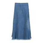 Coster Copenhagen Nederdel Denim Blue