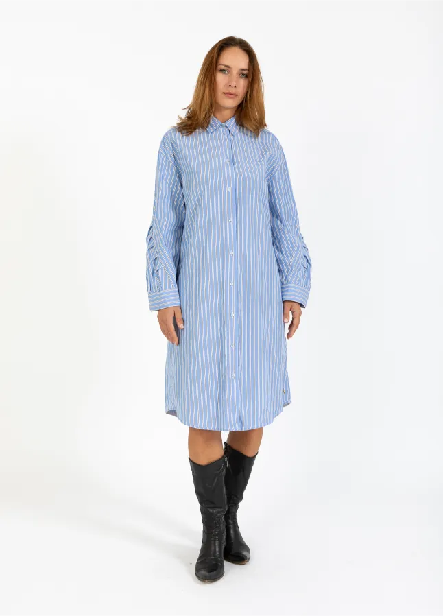 Coster Copenhagen Kjole Stribet Blå