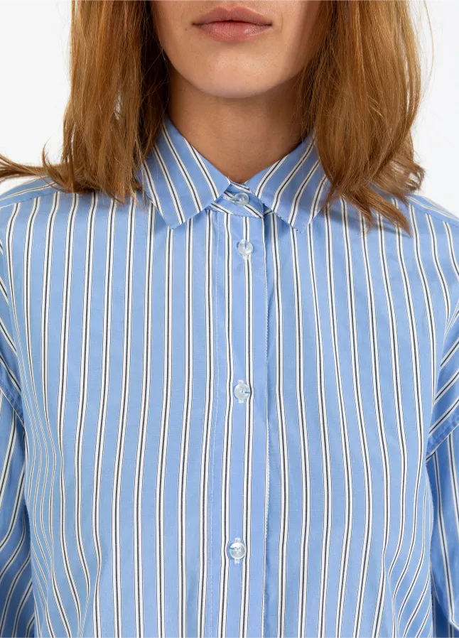 Coster Copenhagen Kjole Stribet Blå