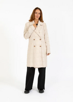 Coster Copenhagen Jakke Frynser Creme