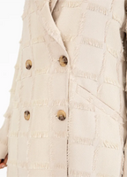 Coster Copenhagen Jakke Frynser Creme