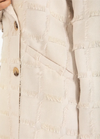 Coster Copenhagen Jakke Frynser Creme