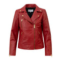 Coster Copenhagen Skind Jakke Lipstick Red