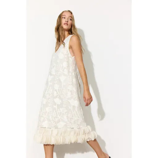 Hunkøn Kjole Aiko Hvid