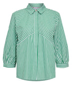 Nümph - Skjorte - Nuerica Grøn Stribet