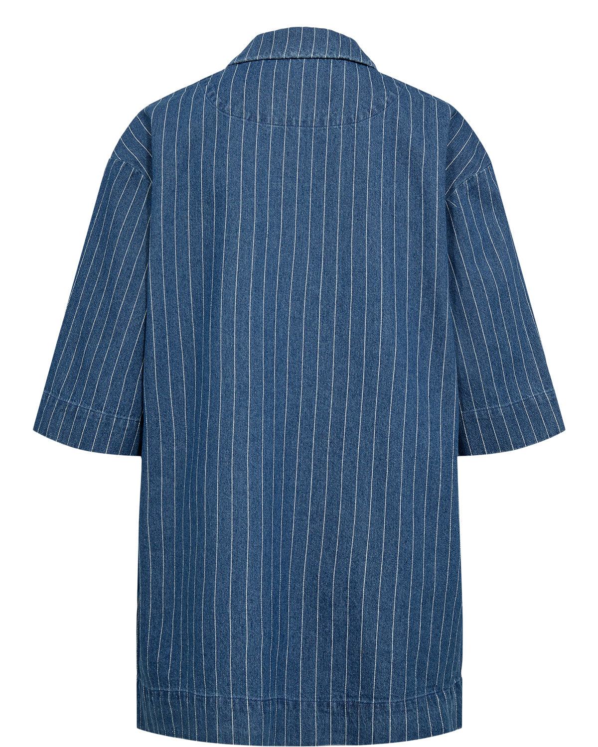 Nümph Denim Blazer Nuenitta Blå Stribet