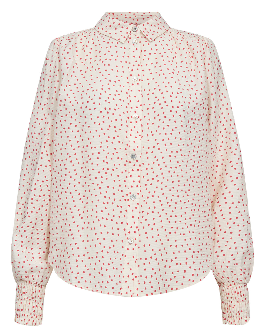 Nümph Skjorte Langærmet Nudani Rød