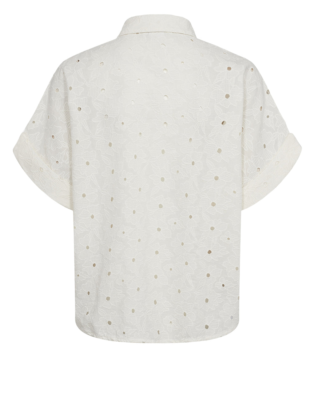 Nümph Kortærmet Skjorte Nukari Hvid