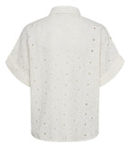 Nümph Kortærmet Skjorte Nukari Hvid