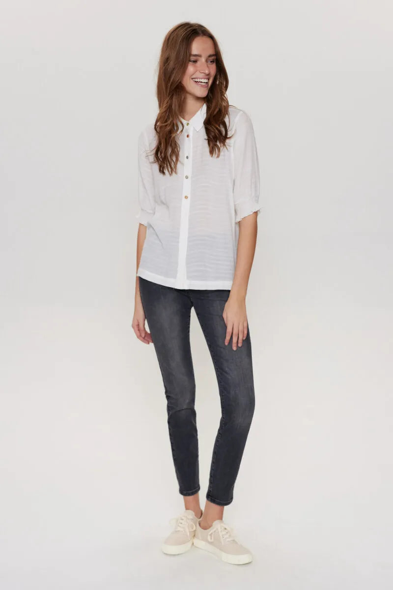 Nümph Skjorte Nululli Hvid