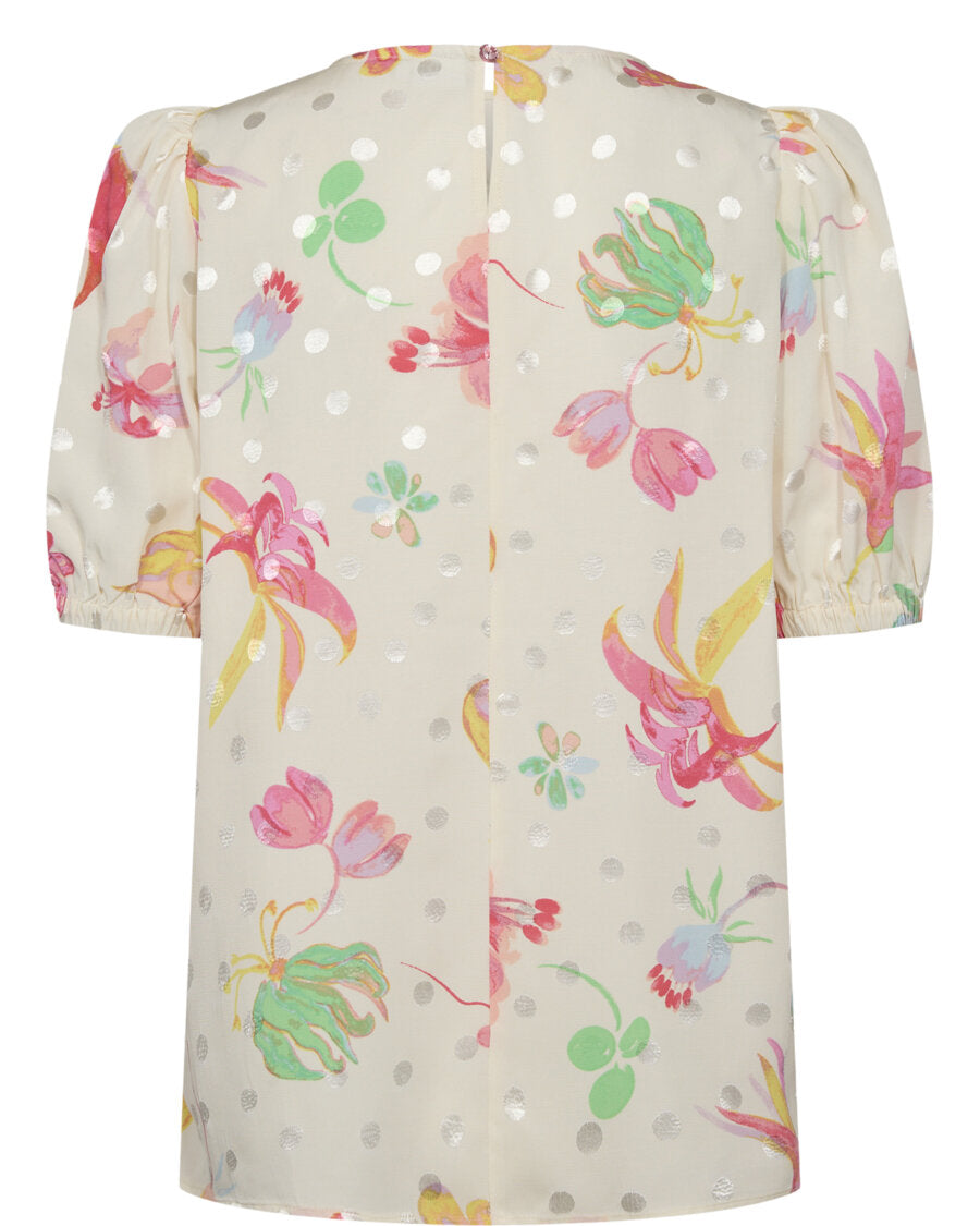 Nümph Kortærmet Skjorte Numoira Printet