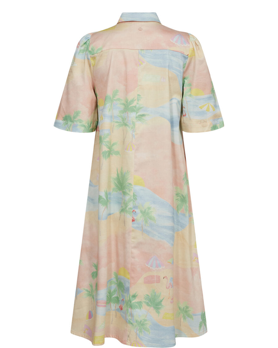 Nümph Kjole Nukarmen Printet